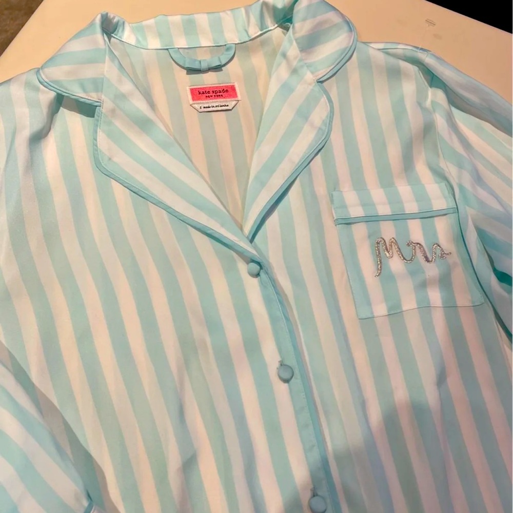 Kate Spade Pajama Top (S) - Picture 2 of 7